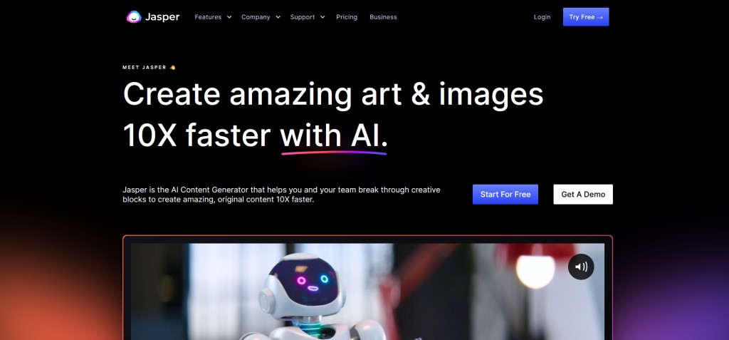 Jasper AI Art & Images Generator
