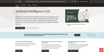 Oracle Artificial Intelligence (AI)