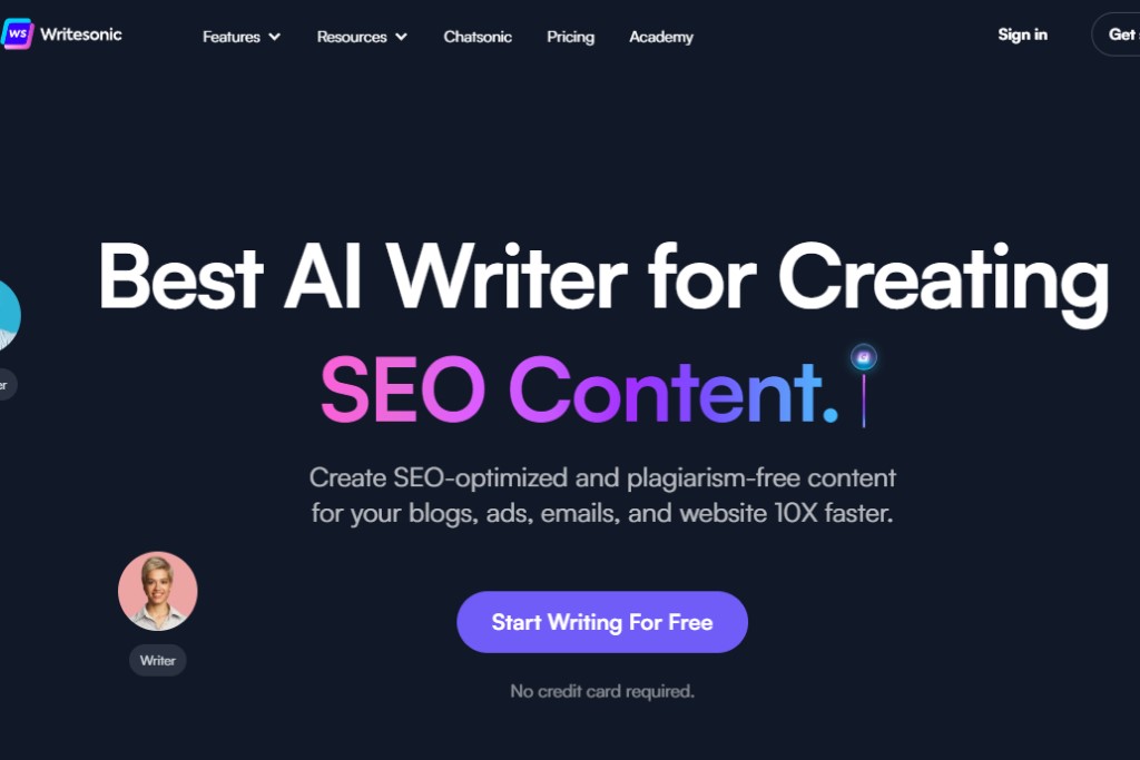 Writesonic AI Writer